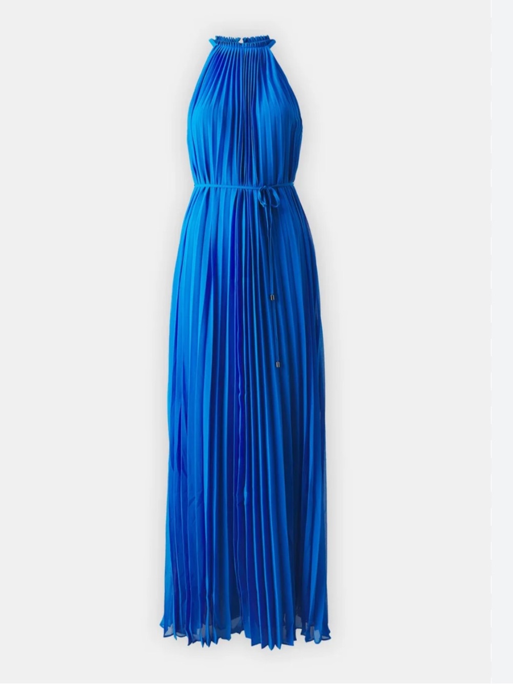 Ted Baker Helyos Pleated Halter Neck Maxi Dress